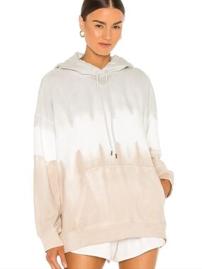 ATM Anthony Thomas Melillo Tie Dye Oversized Hoodie French Terry Medium / Large